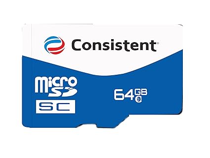Consistent Micro SD Card 64Gb